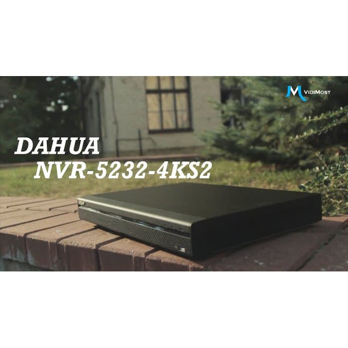 DAHUA NVR 32CH / 32 CHANNEL 8MP NVR5232-4KS2 ORIGINAL