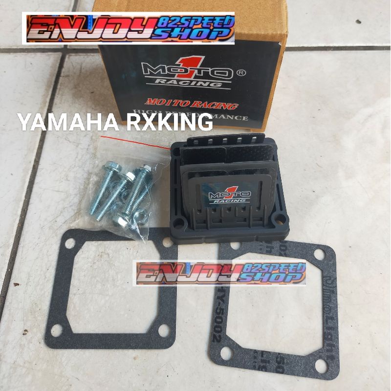 Valve Lidah membran Carbon  plus Rumah Moto 1 yamaha Rxk Rx king Rxking