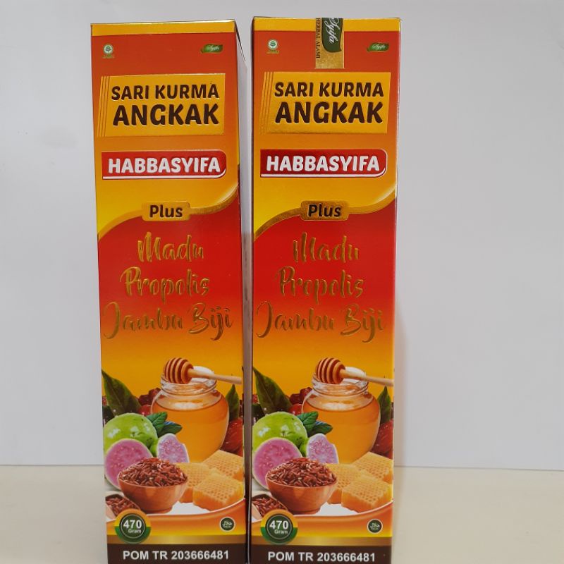

Sari Kurma Madu Angkak Habbasyifa Plus 470ml