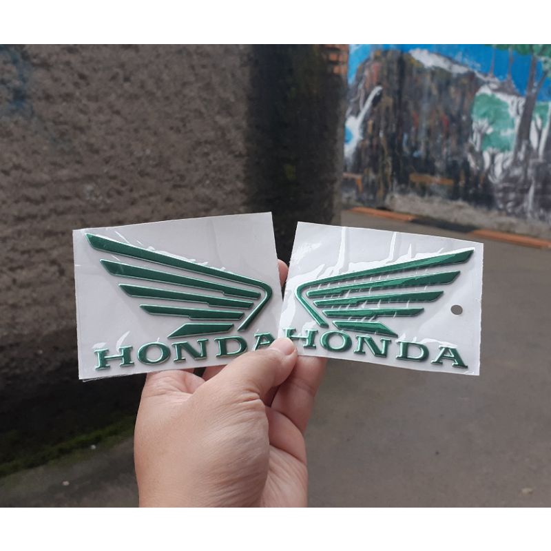 emblem sayap honda