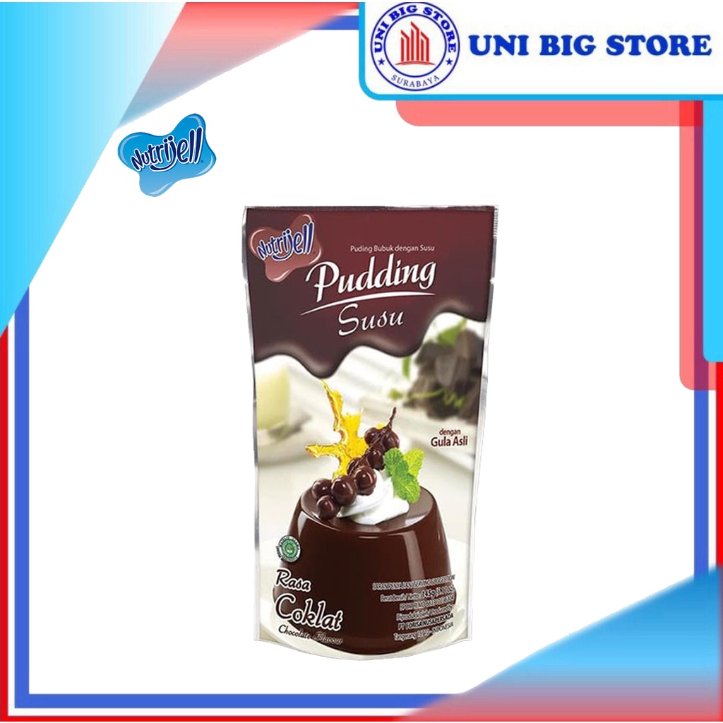 

Nutrijell Pudding Susu Coklat 145 gr Chocolate Puding Cokelat