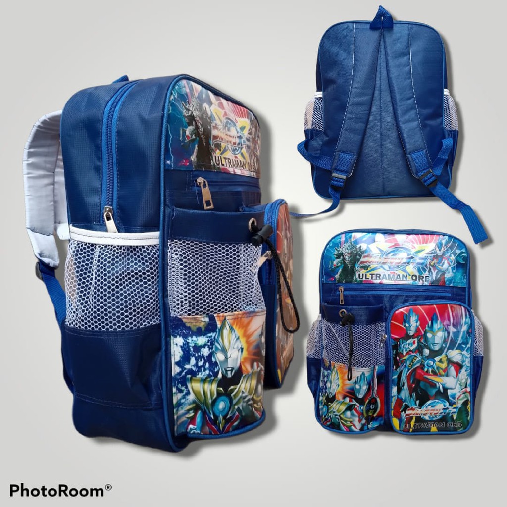 #1#(grt)Tas Rangsel Anak Sekolah Sd Laki-Laki Ultraman Terbaru