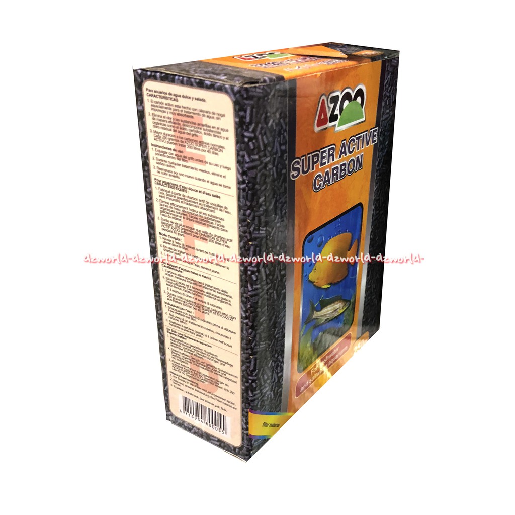 Azoo Super Active Carbon Batu Aquarium Akuarium 250gr Aquarium Filter Karbon