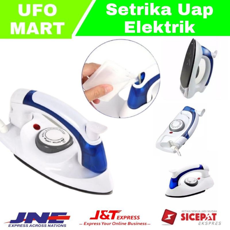 Setrika Uap Portable MinI 2 in 1 bisa setrika BAJU PAKAIAN murah - seterika uap Original WATT kecil