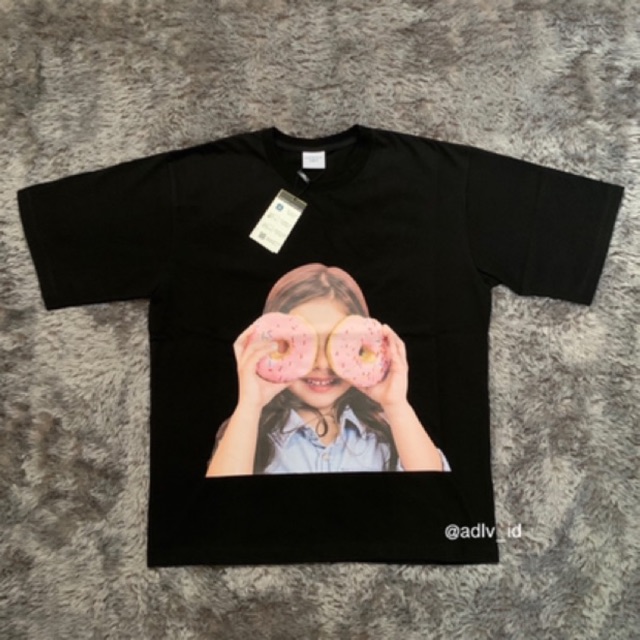 ACME DE LA VIE ADLV BABY FACE SHORT SLEEVE TEES BLACK DONUTS 3