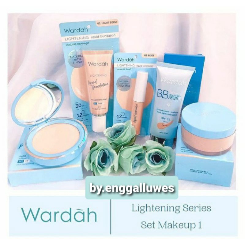 Paket Wardah Lightening Series Set Makeup 1