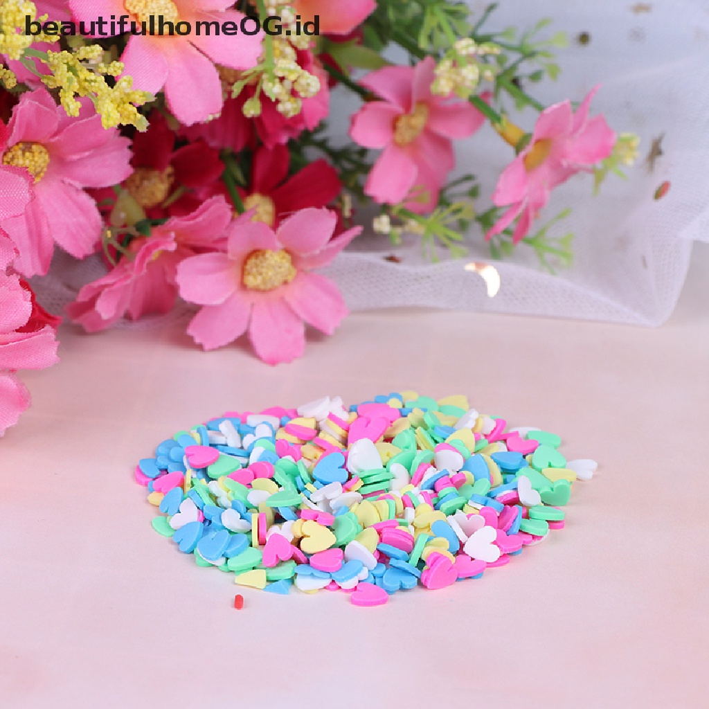 / Beautifulhomeog.id / 10g / Pak Mainan clay Polymer Permen Imitasi Untuk diy slime / Handphone