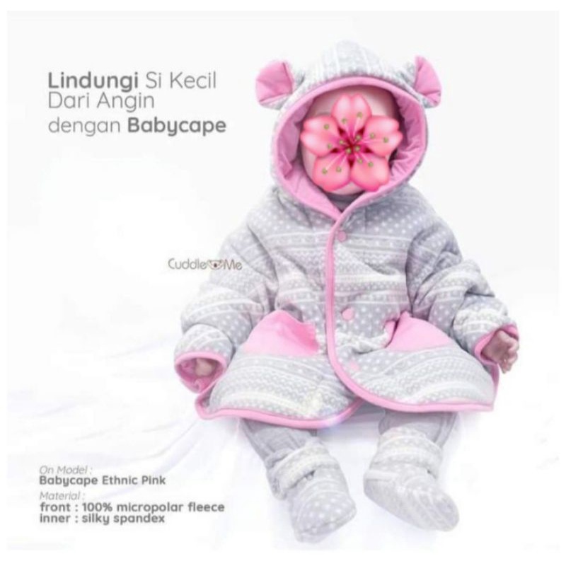 Cuddle Me Baby Cape (Jaket Bolak Balik) / BabyCape CuddleMe Jaket Selimut Bayi
