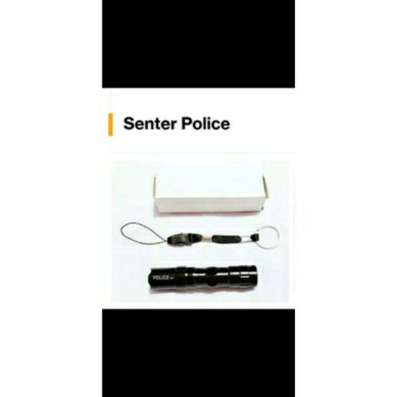 senter police 3w mini senter