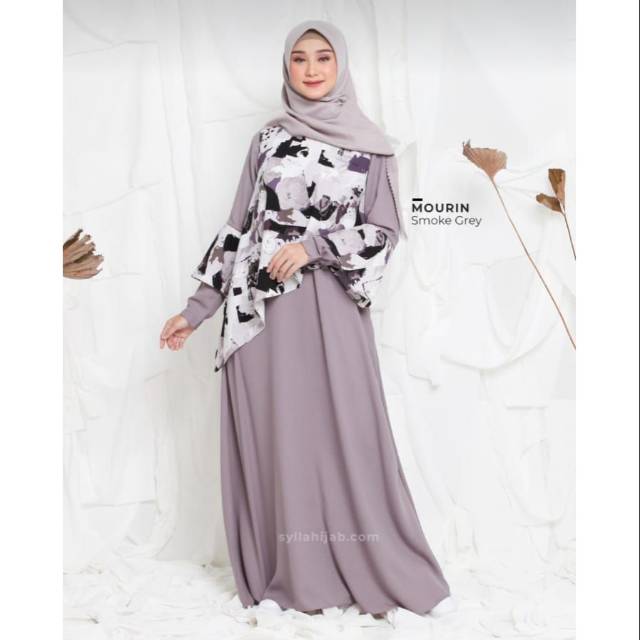 Gamis mourin dress sylla hijab / Gamis murah