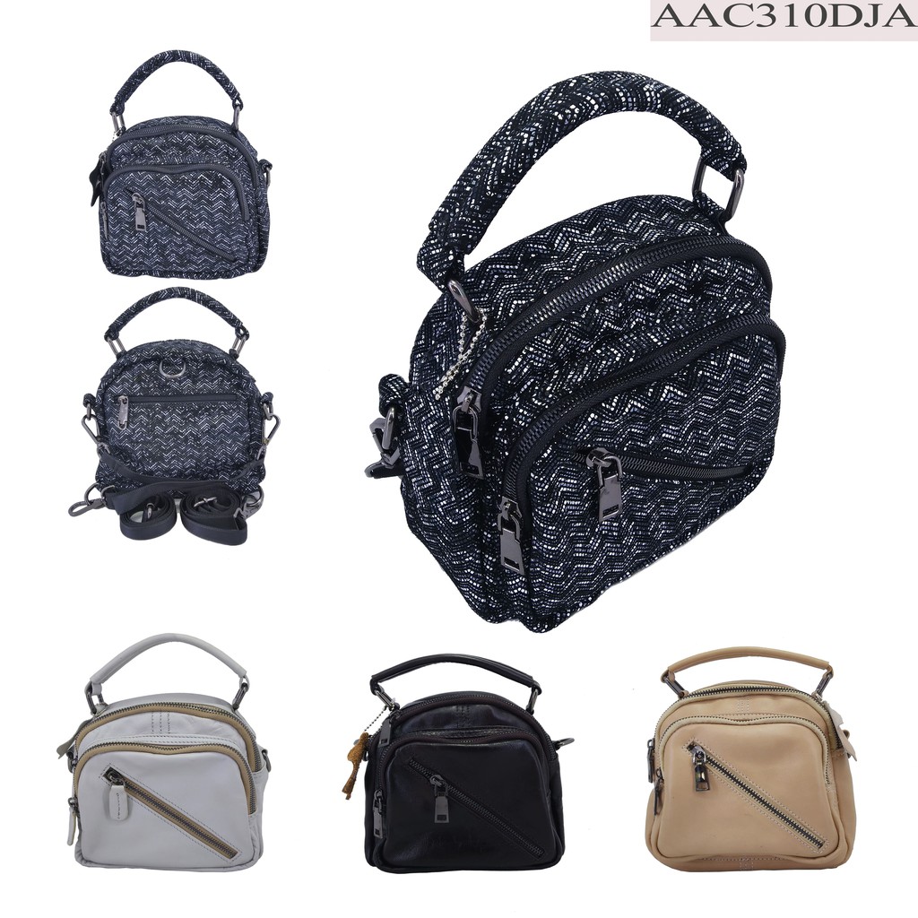 TAS RANSEL TENTENG KULIT WANITA MINI - AAC310DJA