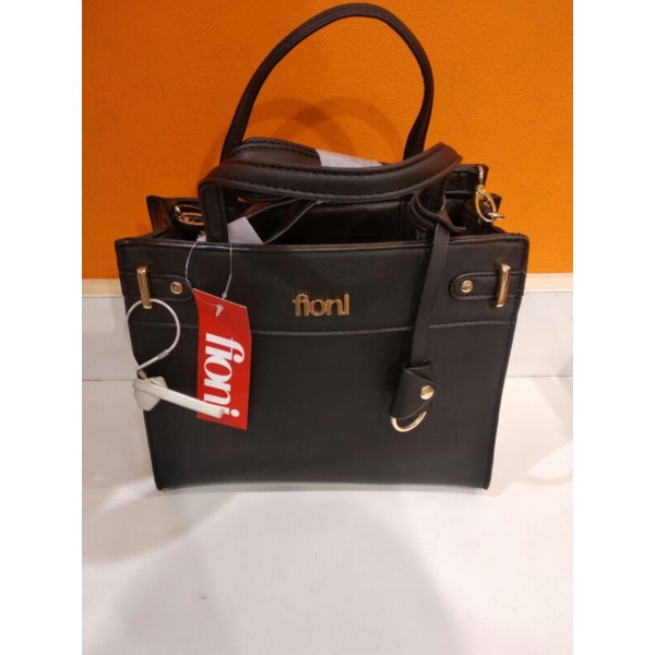 fioni bag kylee bow satchel black by payless