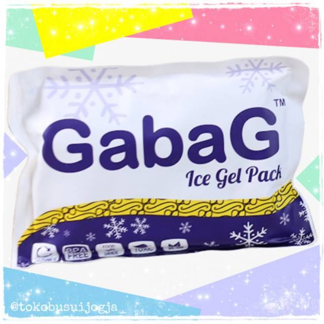 Ice Gel Gabag 500 gram Besar / Ice Pack gabag 500 g