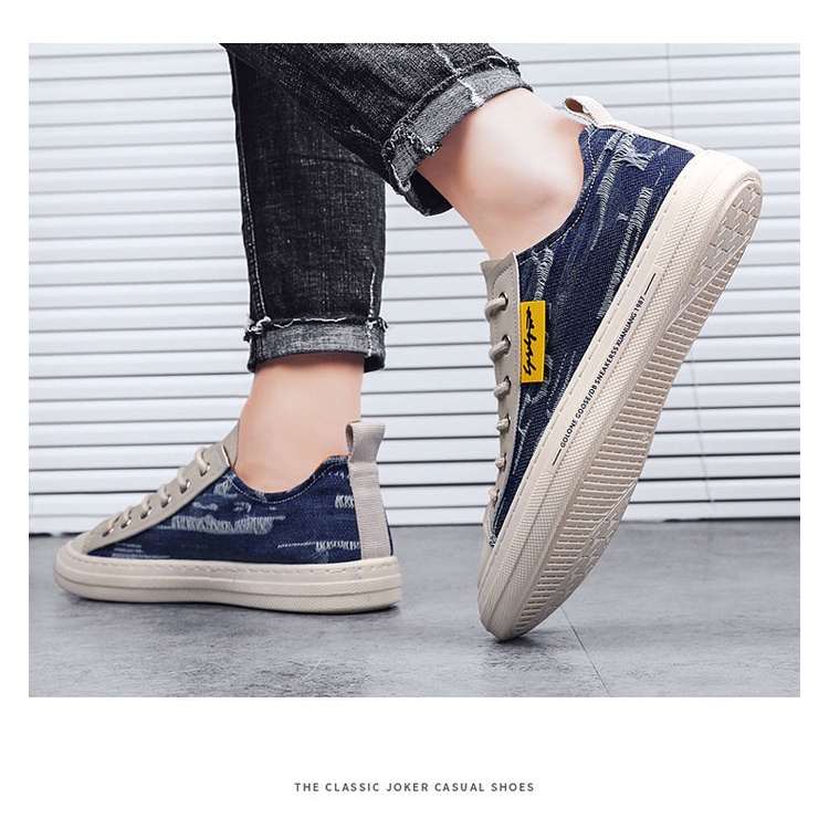 Sepatu Sneaker Pria Import - Interesting GOLONE Db-87 Sneaker Cassual Shoes - Sepatu Kasual Santai-5