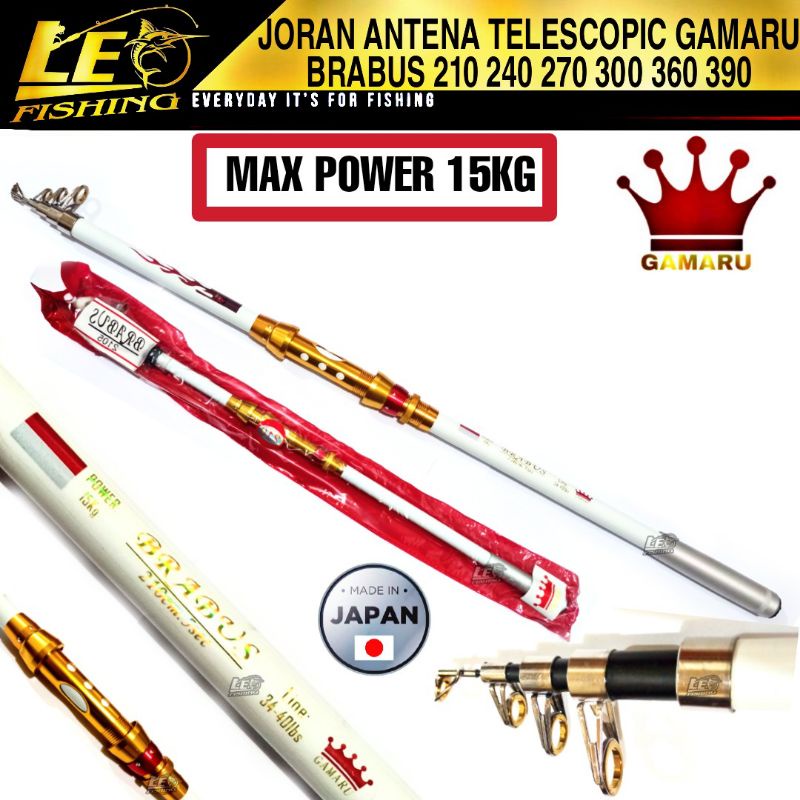 JORAN GAMARU BRABUS JORAN ANTENA TELESCOPIC TERLARIS 180 210 240 270 300 360 390