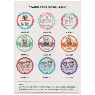 LABEL MAKANAN  STIKER  PRODUK STIKER  LABEL KEMASAN LABEL 