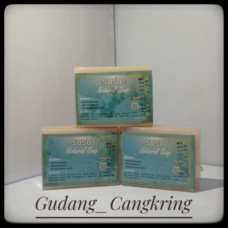 TERMURAH - Sabun Susu Pemutih Wajah dan Tubuh Sudah BPOM