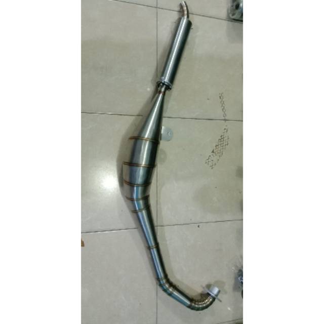 Kanalpot racing fizR model standar racing kolong racing fullstainless