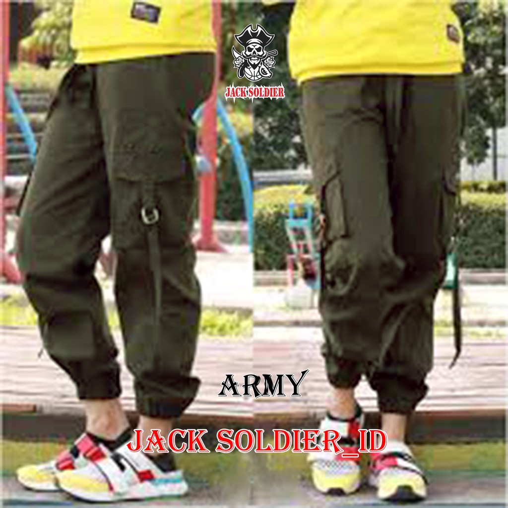 CELANA JOGGER CARGO PANTS /CARGO KANTONG SAMPING/ CARGO AMERICAN DRIL/CELANA WANITA MURAH