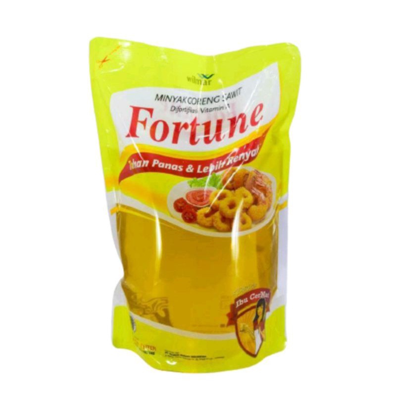 

minyak goreng fortune/sania refill 1 liter