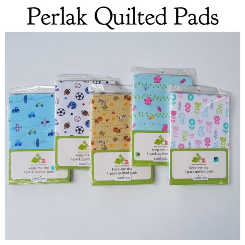 Perlak Bayi Alas Ompol Waterproof Baby Pads Kain Flanel Wonderpads