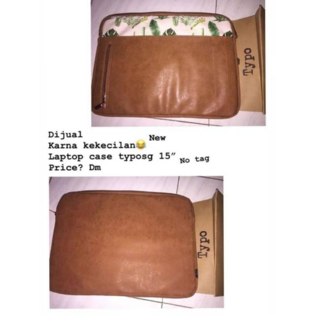 Laptop case typo 15" . Typo sg