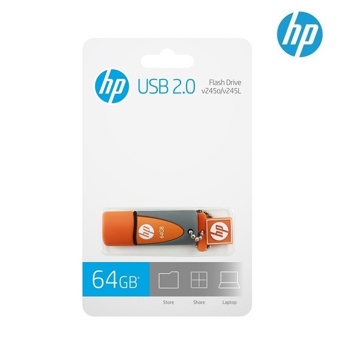 Flashdisk HP V245O 64GB USB 2.0  V-245O