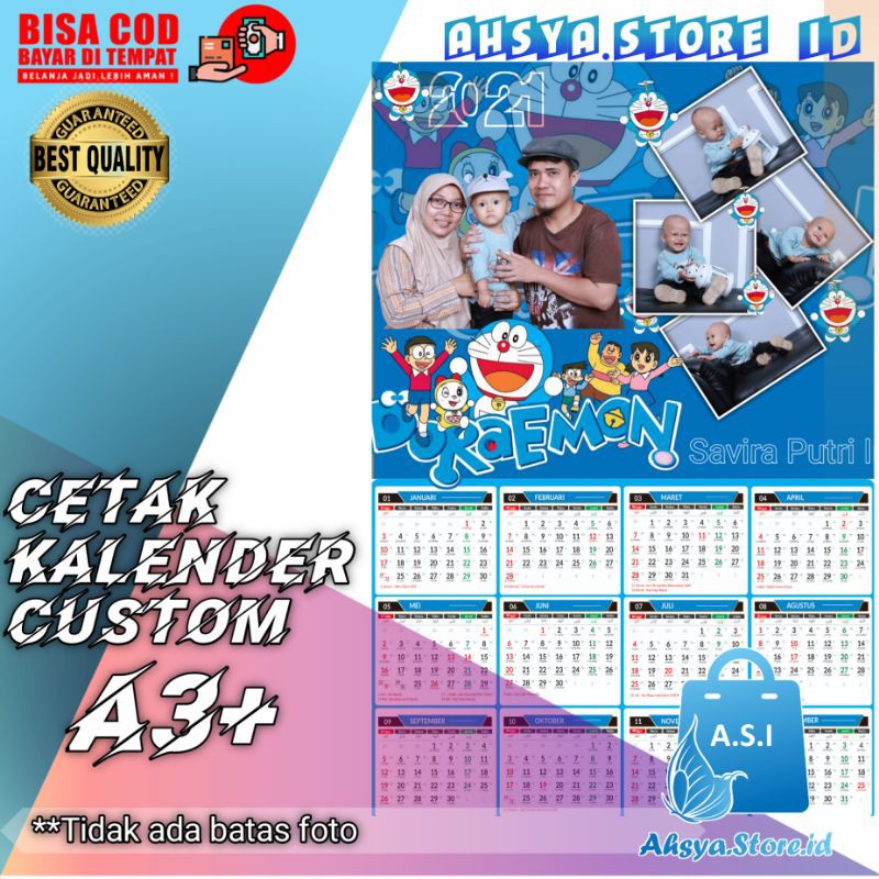 

kalender satuan / kalender karakter / kalender foto sendiri