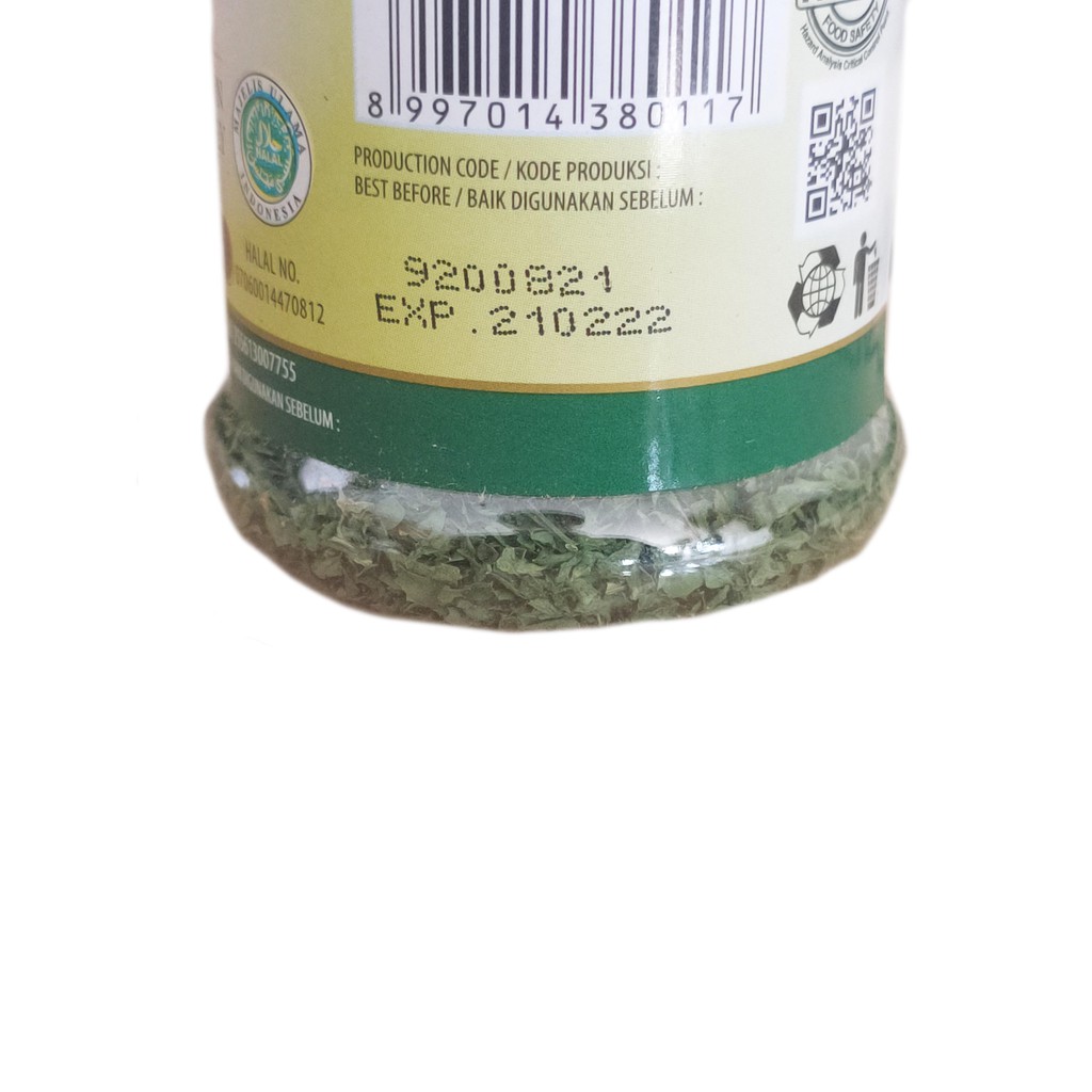 JAYS PARSLEY FLAKES 20 GR - JAYS DAUN PARSLEY ITALIAN SEASONING HALAL