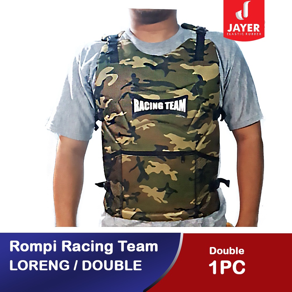 JAKET Pelindung angin Motor Double Ptotector / Rompi Touring Motor All Size