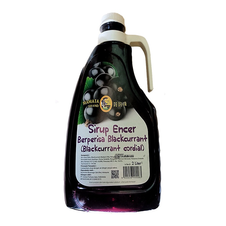 

sirup mamata blackcurrant 2 liter