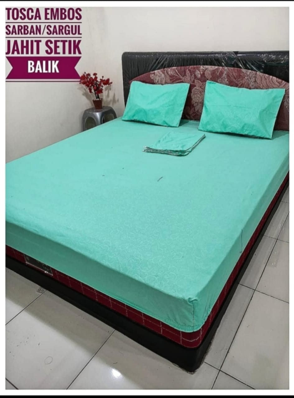 Sprei Fata Rumbai Uk 160x200 Polos Emboss