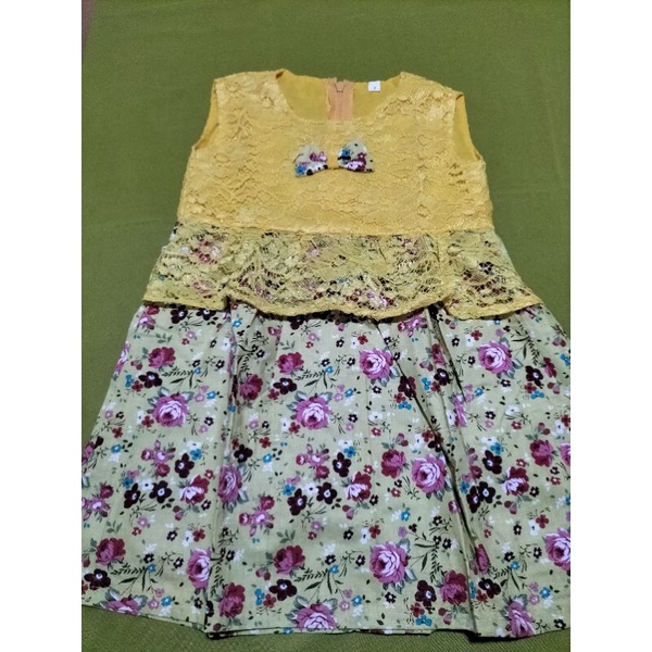 dress anak 1-2 tahun,baju anak perempuan