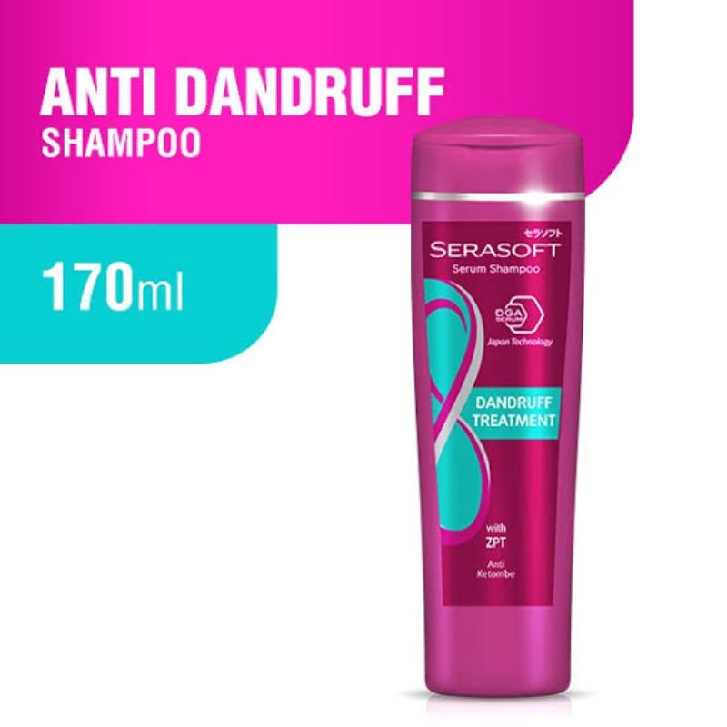 SERASOFT Shampoo Dandruff Treatment Botol 170 ml