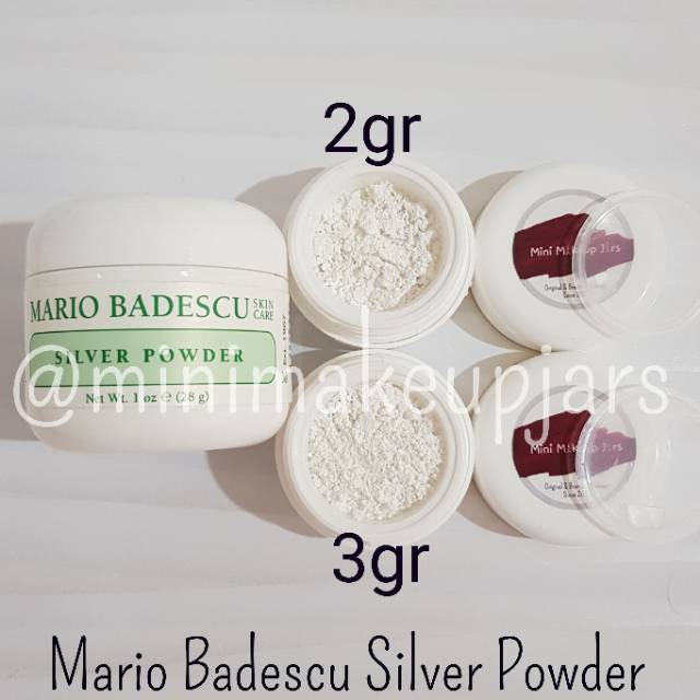 

Mario Badescu Silver Powder share in jar