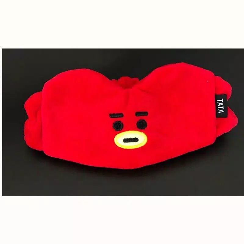 KPOP BTS BT21 Bandana Pembersih Kosmetik /Headband Make up Penutup Mata Tidur