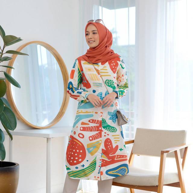 MYLADY ERINA TUNIK PRINT TOYOBO