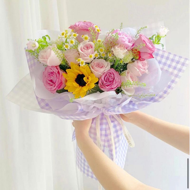 

wrapping paper import buket