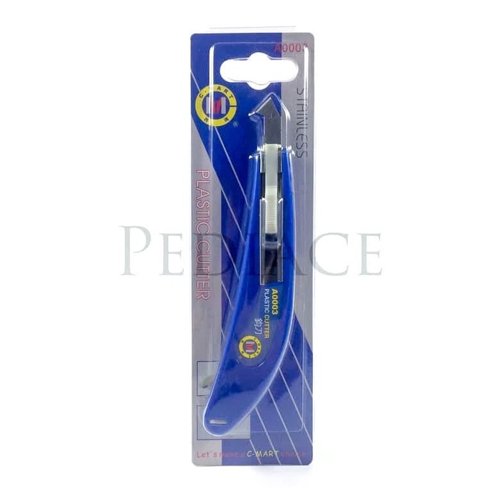 

Segera Miliki Plastik / Plastic Cutter Stainless C-Mart A0003 Taiwan Free 2 Blades Bagus