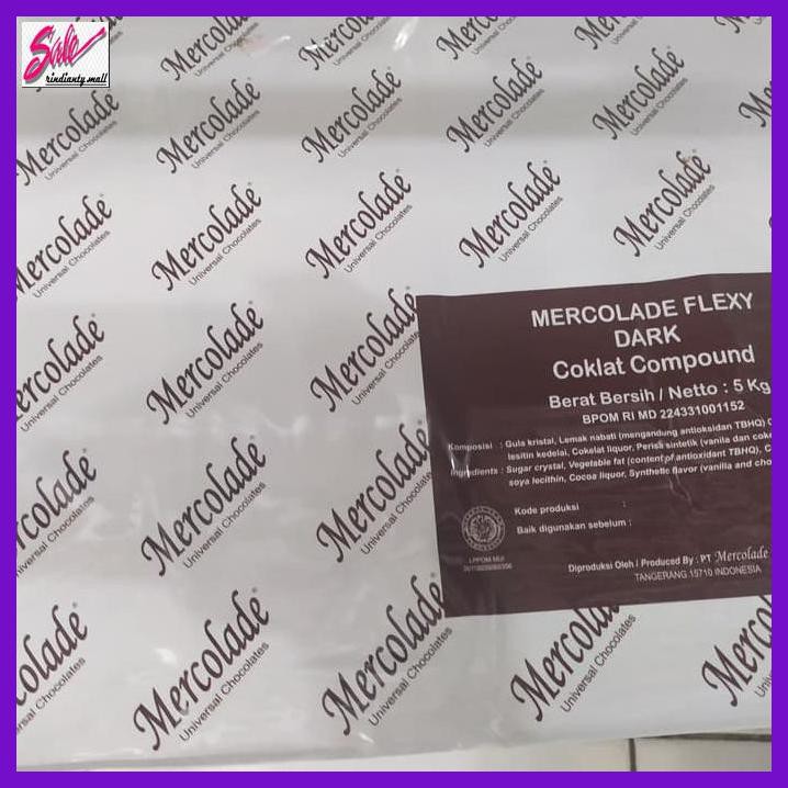 

SAKMACOKLAT- COKLAT BLOK MERCOLADE REPACK 500GR - DARK CHOCO -MAKANAN-MINUMAN.