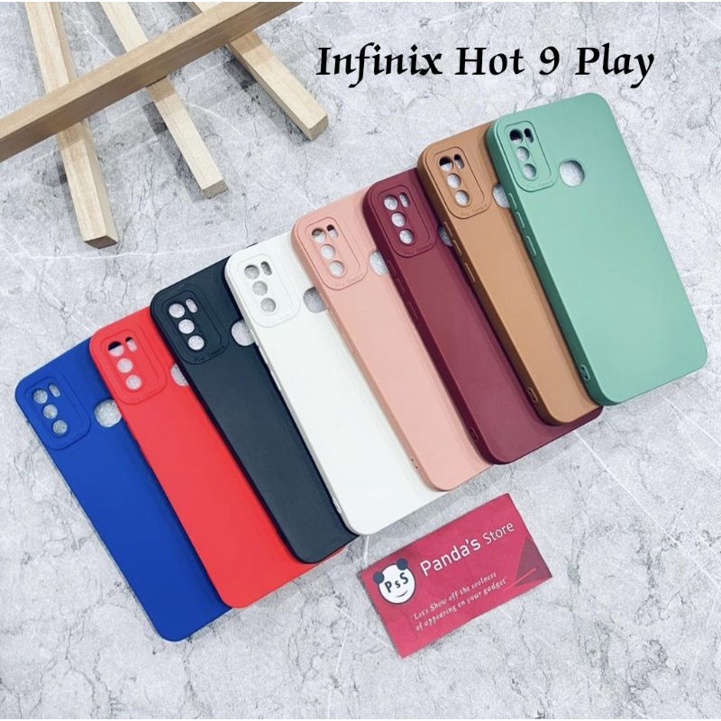 Softcase Pro Camera Infinix Hot 9 Play Candy Case Full Color 3D Silikon TPU