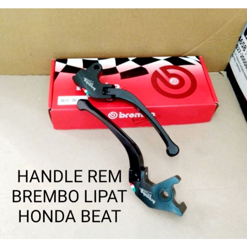 HANDLE REM BREMBO LIPAT ALMUNIUM CNC BEAT OLD NEW SKOOPY2016 VARIO 110 VARIO 125 OLD