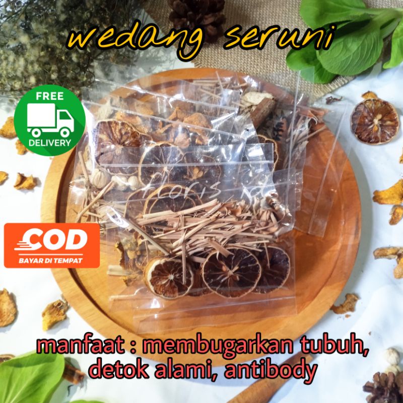 

Wedang Seruni - Sereh Jeruk Nipis Teh Hitam - Detok Lemak - Obat Demam - Asamurat - Diabetes - Kolestrol - Ramuan Rempah Jsr Herbal Alami - Jsr Manjur