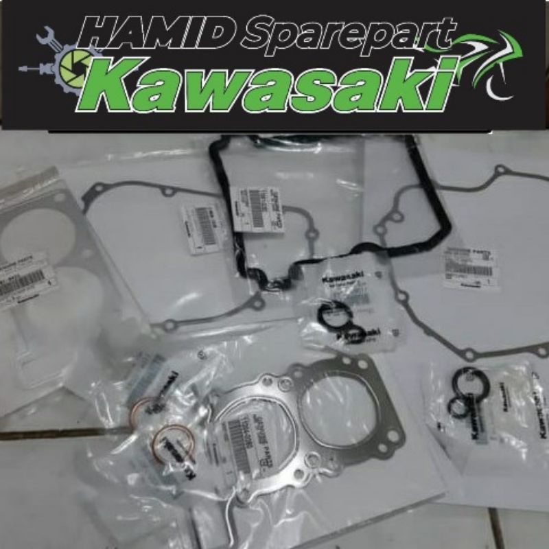 paking full set Ninja 250 karbu Ninja 250R Original kawasaki 100 persen ori