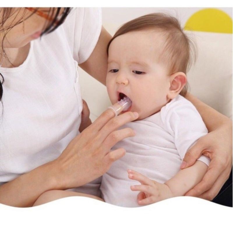 SIKAT LIDAH Bayi Baby Tooth Brush Sikat Gigi Bayi Sikat Silikon