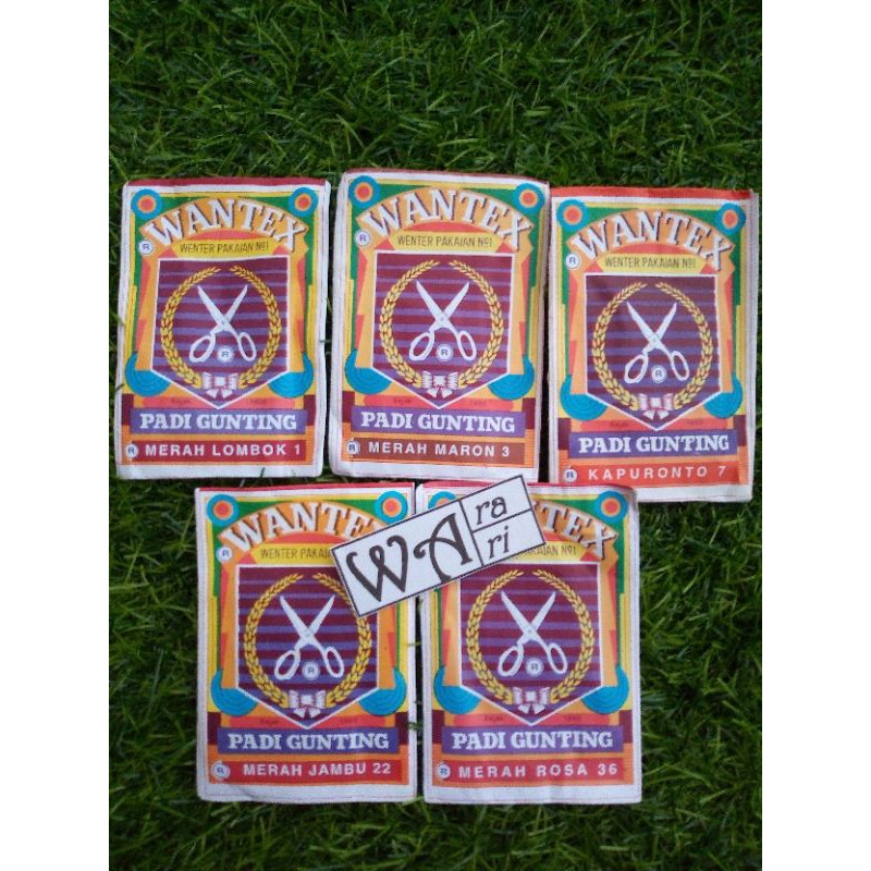 

Pewarna Pakaian Varian Warna Merah | DIY - Tie Dye | Wantex |