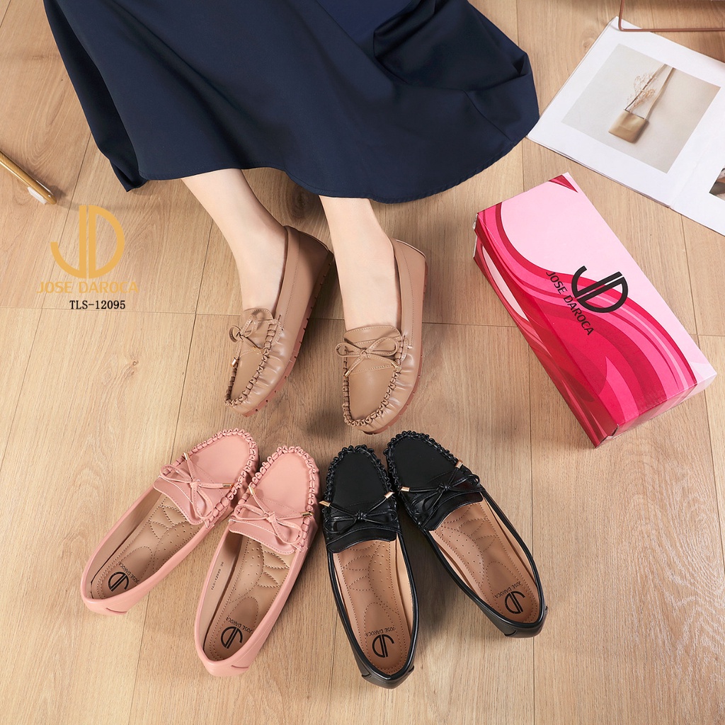 JOSE DAROCA Sepatu Loafers Wanita #TLS-12095# Original