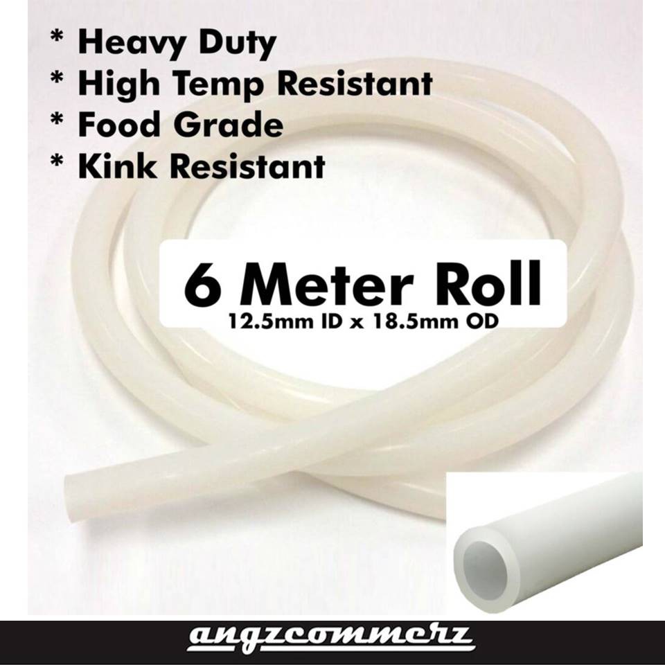 

Selang PU (PollyUrethane) 6M HEAVY DUTY - (ID12.5MM X OD18.5MM)