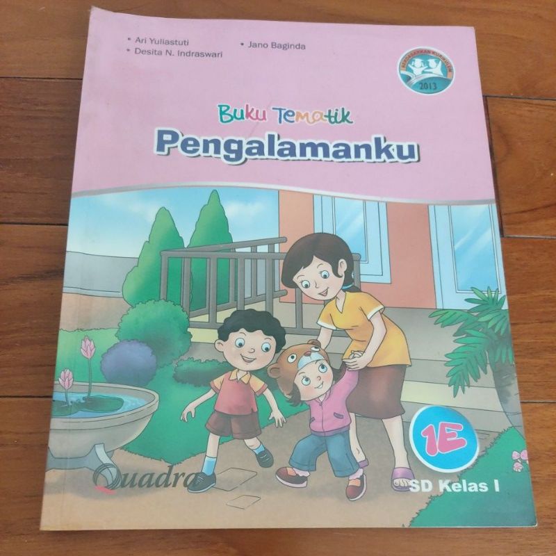 [BEKAS ORIGINAL] Buku Tematik untuk SD Kelas 1 Quadra