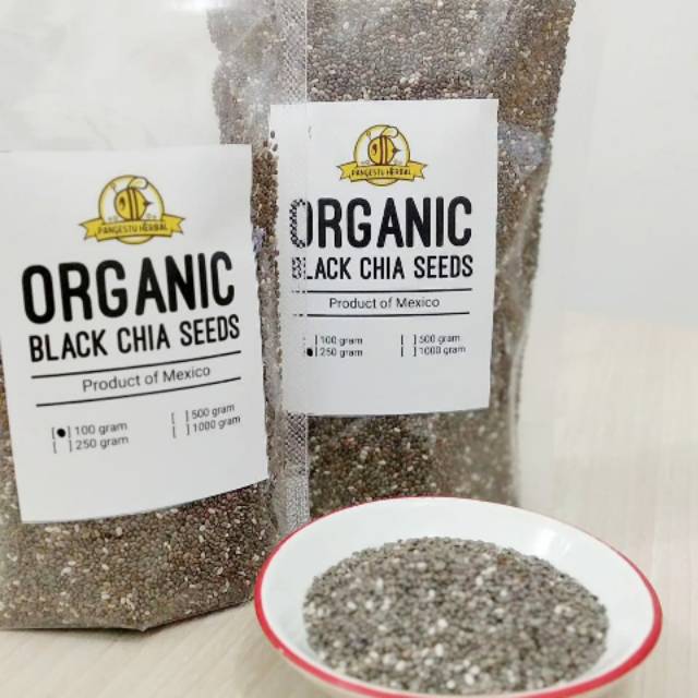 

Organic Chia Seeds/ Biji Chia/ Black Chia seeds